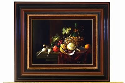 F. Oskar Knapp | food still life with vanitas symbolism | MutualArt