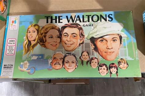 THE WALTONS BOARD Game 1974 Milton Bradley Complete in Box Vintage TV ...