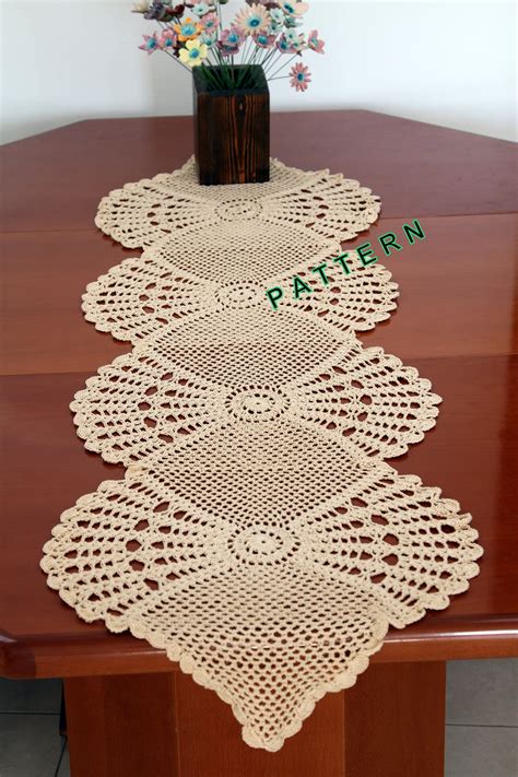 Free Printable Crochet Table Runner Patterns