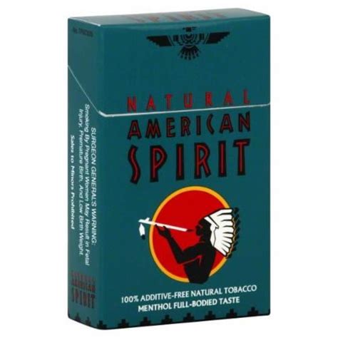 American Spirit Menthol Cigarettes, 1 ct - Fred Meyer