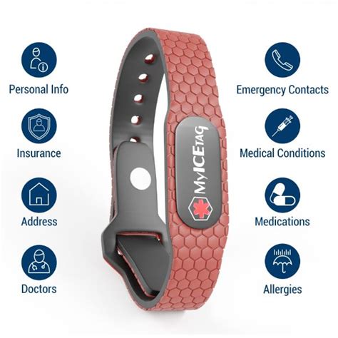 Medical Alert Bracelet keeps your vital medical info on hand,