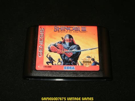 Shinobi III - Sega Genesis