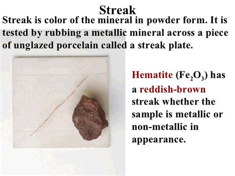 Minerals - Physical Properties