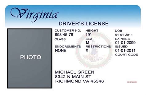 16 Driver License Template Photoshop PSD Images - Texas Drivers License Template, Ohio Driver's ...