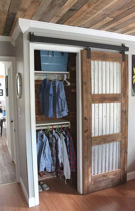 12 Cool Barn Door Closet Ideas You Can DIY | Decor Home Ideas | Sliding ...