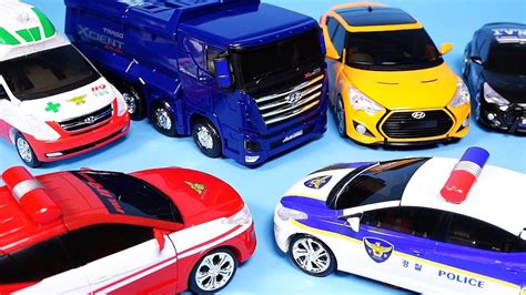 TOBOT CarBot transformers car toys Police Ambulance and more ...