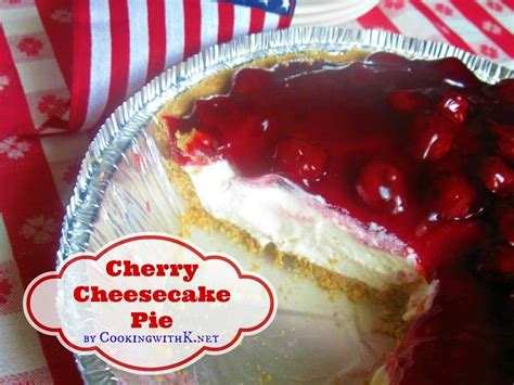 Philadelphia Cherry Cream Cheese Pie Recipe