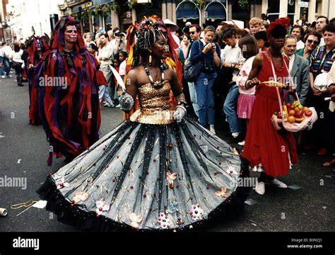 Notting Hill Carnival 1990 Stock Photo - Alamy