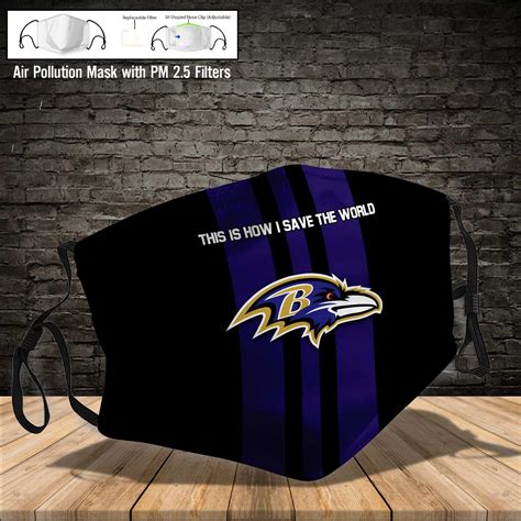 NFL Baltimore ravens Face Masks DM421