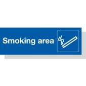 Smoking Area Signage | Signage For Smoking Areas