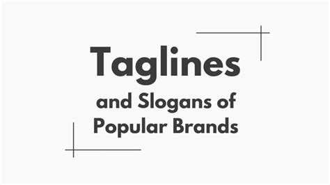 15 Best Taglines And Slogans Of Brands - Netsavvies - Digital Marketing Agency in Ahmedabad