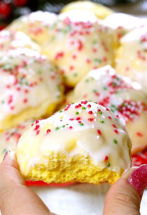 Italian Christmas Lemon Drop Cookies Recipe - Joki's Kitchen