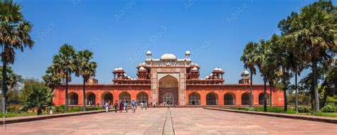 Tomb of Akbar the Great Stock Photo | Adobe Stock