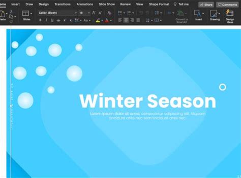 How to Make Animated Snow Falling in PowerPoint Slide Background | Envato Tuts+