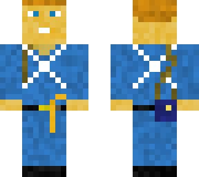 civil war guy blue | Minecraft Skins