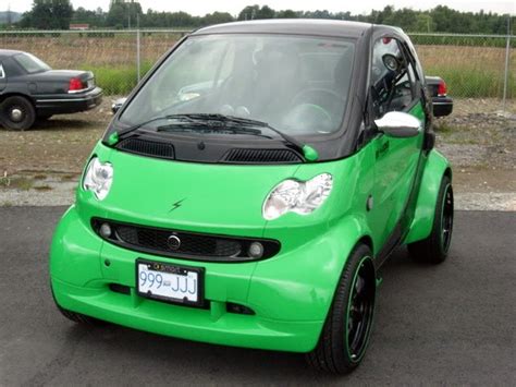 Custom Green Smart | Smart car, Smart fortwo, Smart