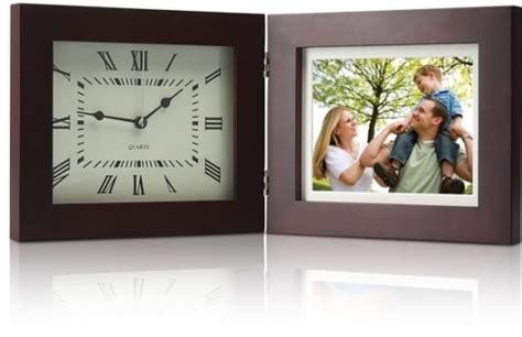 Deluxe 8″ Digital Photo Frame & Clock with Multimedia Playback