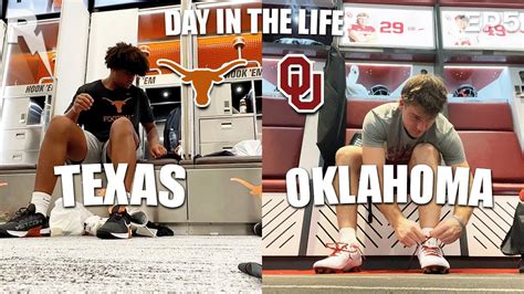 Day In The Life: Texas Vs Oklahoma Football (RIVALS) - Win Big Sports