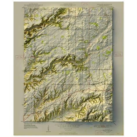 Trafalgar, Indiana Map • Scott Reinhard Maps