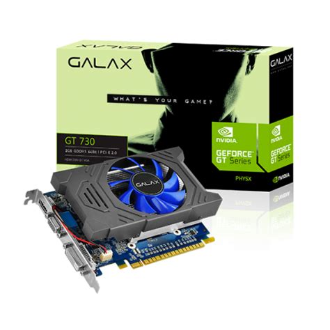 GALAX GEFORCE GT 730 2GB GDDR5 - Graphics Card