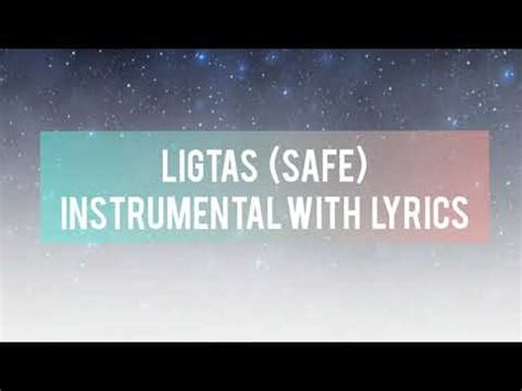 LIGTAS (SAFE) - INSTRUMENTAL WITH LYRICS | Christian Music Lyrics | - YouTube