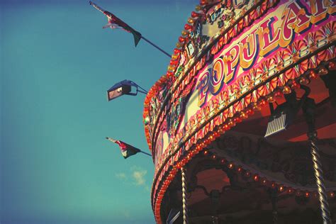 Bay Carousel | Carousel at Cardiff Bay, cross processed for … | Flickr