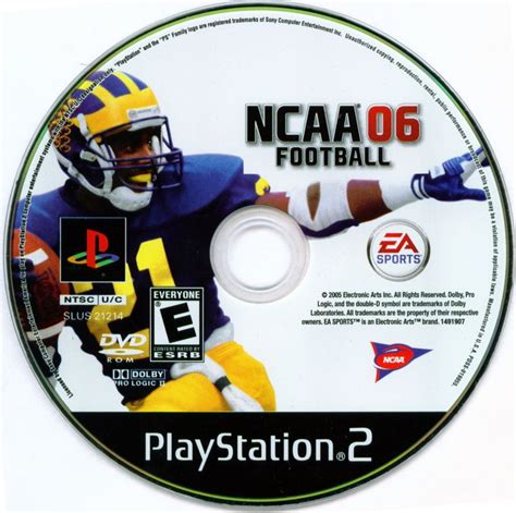 NCAA Football 06 cover or packaging material - MobyGames