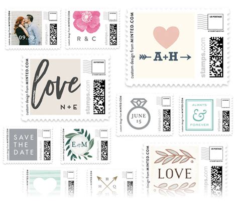 Postcard Stamps ($0.56 Cent Stamps) | Wedding Stamps