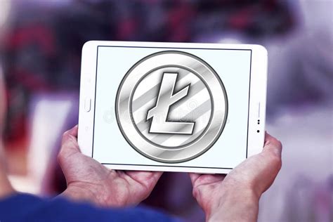 Litecoin Cryptocurrency Logo Editorial Stock Photo - Image of ...