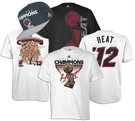 adidas Miami Heat 2012 NBA Championship Apparel - WearTesters