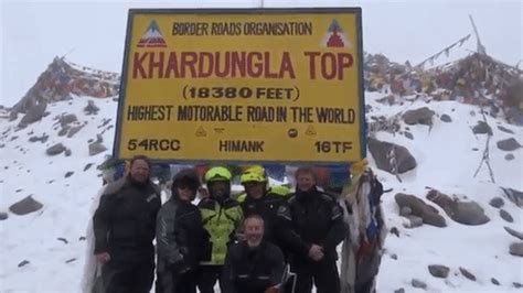 WATCH: Riding the World's Most Treacherous Road in India