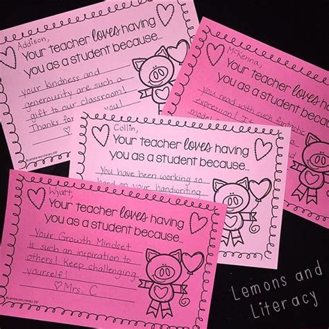 Valentine's Day Inspiration: DIY Sweet Notes for Students