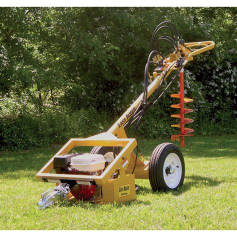 Easy Auger Hydraulic Earth Auger with Self Propulsion System— 270cc ...