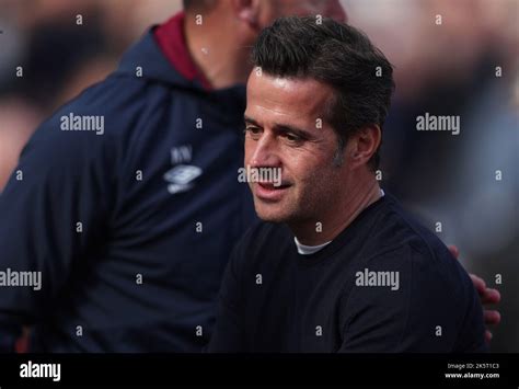 Fulham manager Marco Silva during the Premier league match between West ...