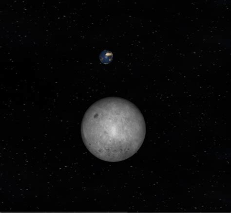 Cinema4d Animation Earth Moon