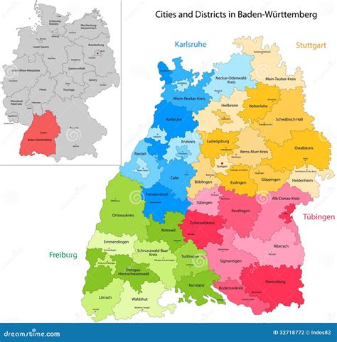 State Of Germany - Baden-Wurttemberg Stock Photography - Image: 32718772