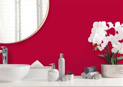 Dark Cherry Red Bathroom Wall Panels, Proclad - Trade Wall Panels