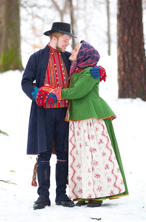 Västergötland costumes, Sweden; Is this from a particular part of ...