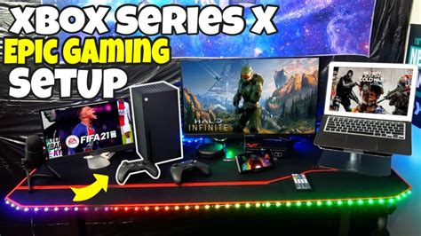 DIY Xbox Series X Gaming Desk Setup for Small Room | Best Gaming Desk Setup