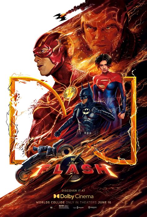 New The Flash Movie Dolby Poster Features Two Batmans