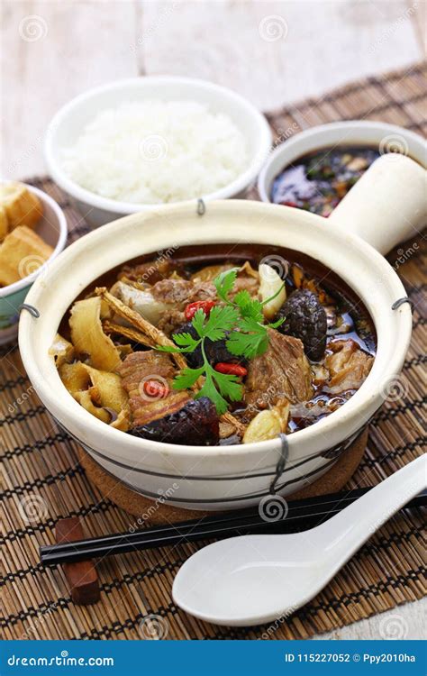 Malaysia bak kut teh stock photo. Image of bone, meal - 115227052