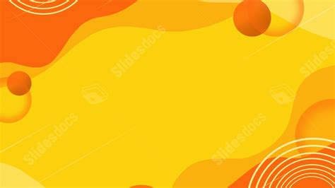 Fluid Business Round Abstract Creative Orange Powerpoint Background For Free Download - Slidesdocs