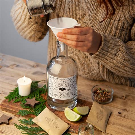 make your own gin kit with three botanical blends by kitchen provisions ...