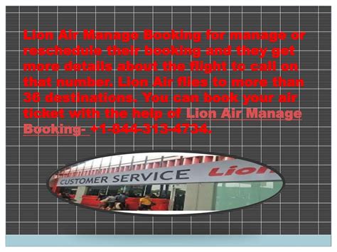 PPT - Lion Air Manage Booking number- 1-888-205-5288 PowerPoint Presentation - ID:8033256