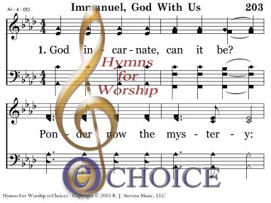 IMMANUEL, GOD WITH US | R. J. Stevens Music