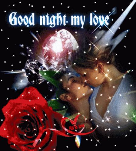 Good Night My Love GIF - GoodNightMyLove - Discover & Share GIFs | Romantic good night, Romantic ...