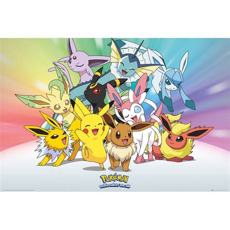 Pokemon Eevee Maxi Poster - Concept Entertainment