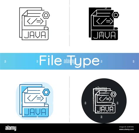 JAVA file icon Stock Vector Image & Art - Alamy