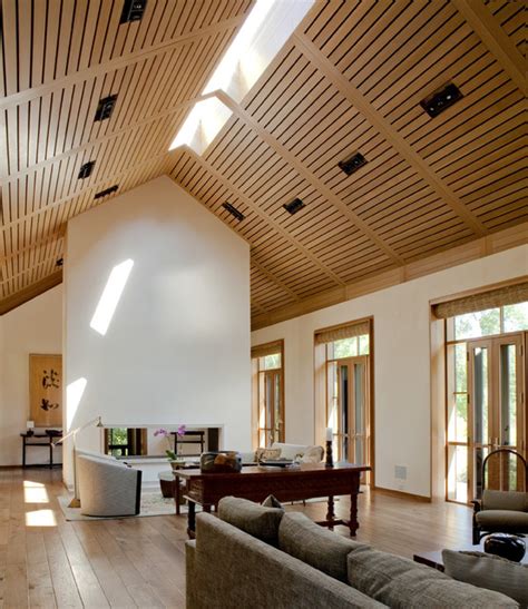 19 Stunning Wood Ceiling Design Ideas To Spice Up Your Living Room