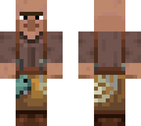 Fisherman villager | Minecraft Skin